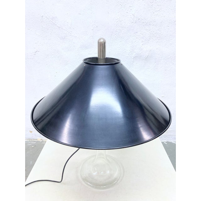 Black Ml3 Table Lamp in Metal and Glass by Ingo Maurer for Design M, 1970s For Sale - Image 8 of 11
