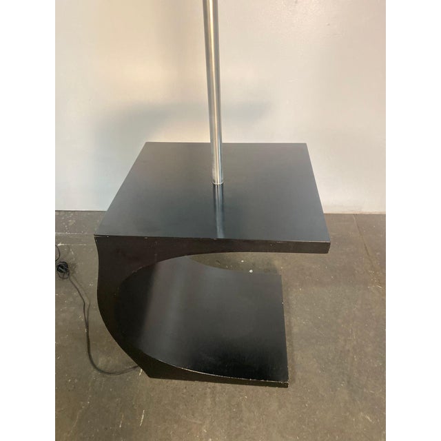 Beautiful Modeline Floor Lamp With Sculptural Base For Sale In New York - Image 6 of 9