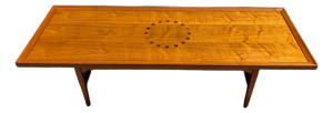 Drexel Declaration Walnut Coffee Table by Kipp Stewart & Stewart MacDougall 1960s