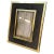 1970s A 1970s High Quality Mid-Century Modern Brass and Skin Italian Picture Frame For Sale - Image 5 of 11