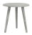 Slate Gray Round Tripod Accent Table in Slate & Grey For Sale - Image 8 of 8