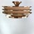 Art Deco Chandelier Hanging Lamp in Copper by Georges Halais for Eloctra, 1930s For Sale - Image 3 of 11