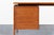 Danish Modern Floating Top Teak Executive Desk by g.v. Mobler For Sale - Image 12 of 14