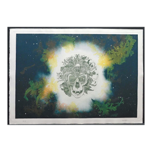 James Rome "Grateful Dead" Hand Signed Color Intaglio Art Etching