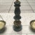 1940s Japanese Green Marble & Bronze Scales of Justice For Sale - Image 10 of 13