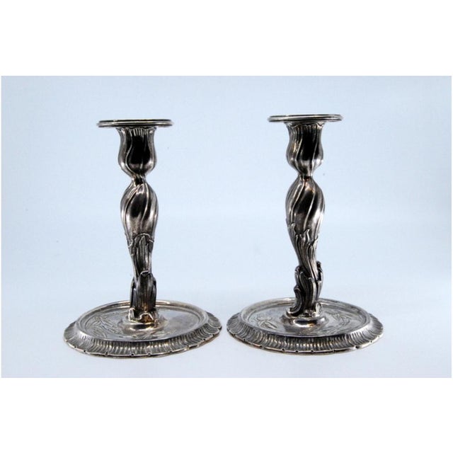 Silver Candelabras, Set of 2 For Sale - Image 10 of 10