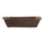 Long Rustic Wood Rectangular Bowl For Sale