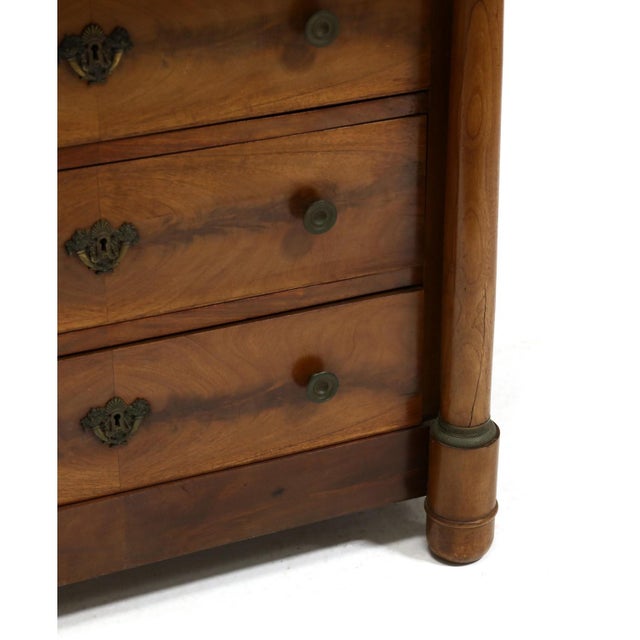 Mid 20th Century Napoleon III Style Diminutive Marble Top Commode For Sale - Image 6 of 7