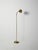 Scandinavian Floor Lamp in Brass, 1960s For Sale - Image 4 of 10