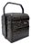 Chinese Export Black Lacquer Wedding Basket With Bentwood Handle 13" For Sale