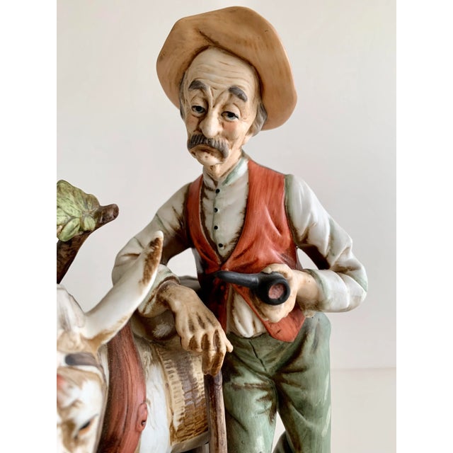 1960s 1960s Large Italian Porcelain Figurine For Sale - Image 5 of 10