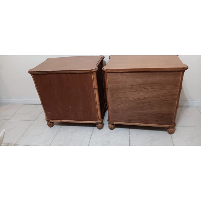 Nightstand by Pelican Ridge Style one drawer and 2 doors Set of 2 Style: Traditional Color: Brown Dimensions: 27" W x...