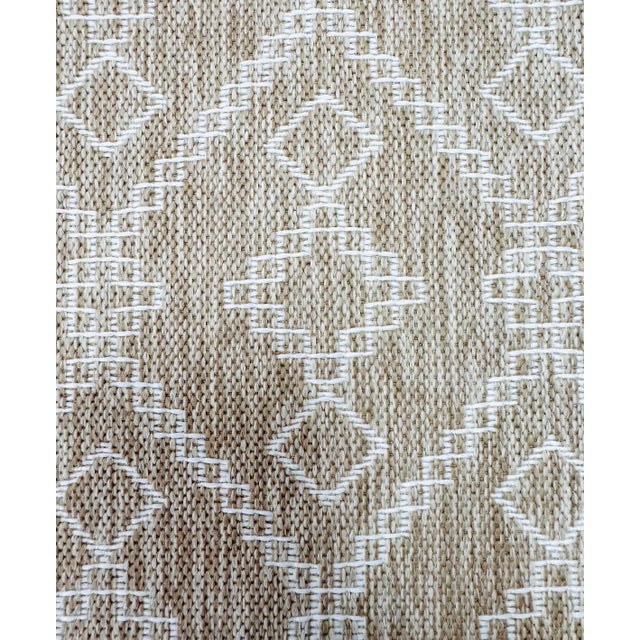 Brentano woven Homestead is a contemporary graphic patterned fabric with tribal motifs. This indoor/outdoor upholstery...