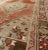 Mid 20th Century Vintage Oushak Rug With Geometric Motifs in Terracotta, Green and Tan For Sale - Image 5 of 7