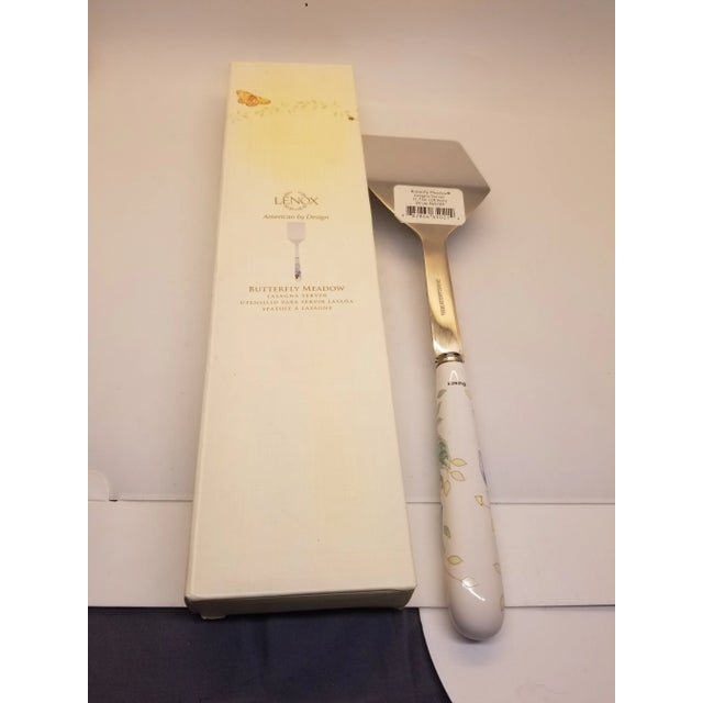 Vintage Spring Inspired Lenoz Butterfly Meadow Lasgna Server