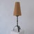 Brutalist Wrought Iron Table Lamp, 1970s For Sale - Image 6 of 8