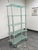 Postmodern Gallotti & Radice Late 20th Century Glass Shelving Cart For Sale - Image 3 of 12