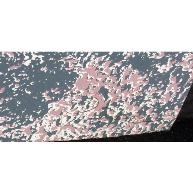 Paula Crane "Evening Prism I & Ii" Signed Diptych 2 Fine Art Etchings 1980s For Sale - Image 9 of 9