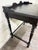 Wood Vintage William & Mary Revival Mahogany Writing Desk For Sale - Image 7 of 13