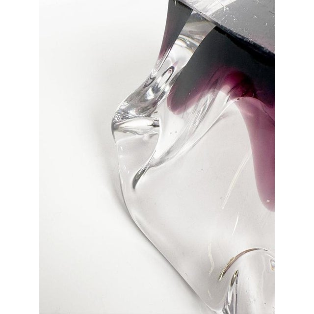 Vintage Art Glass Ashtray, Italy, 1960s For Sale - Image 8 of 12