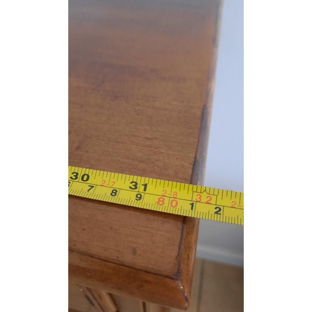 American Vintage Ethan Allen Cherry Chest of 5 Drawers Dresser 18 5004 For Sale - Image 3 of 11