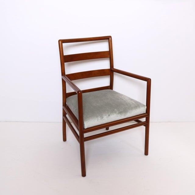 1950s Pair of Widdicomb Armchairs by T.H. Robsjohn Gibbings For Sale - Image 9 of 11