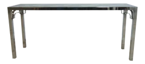 Mid-Century Chrome Italian Regency Sideboard