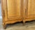 Gold Vintage Louis XVI French Oak Four Door Carved Armoire For Sale - Image 8 of 11