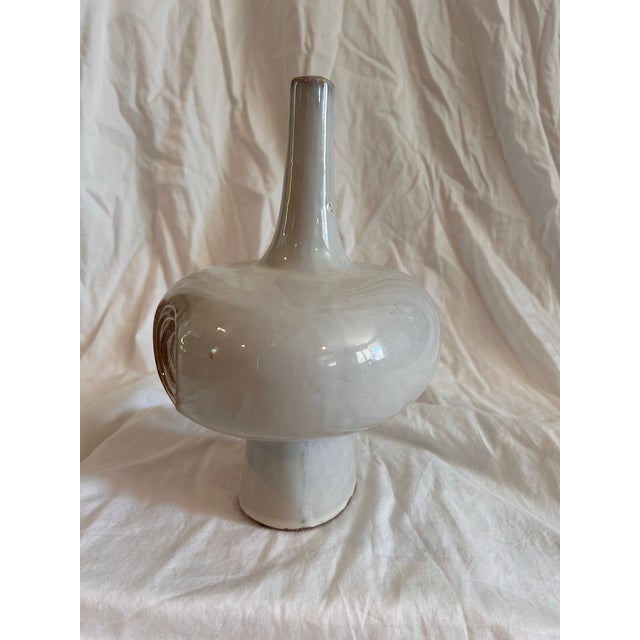 Alice Colonieu Mid-Century Modernist Ceramic Vase For Sale - Image 4 of 6