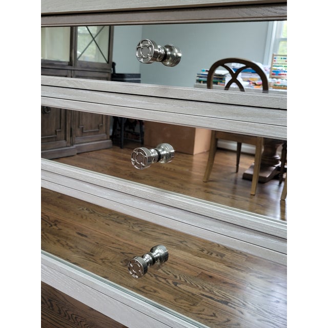 Bernhardt Traditional Sideboard Buffet - Antique Gray For Sale - Image 17 of 18