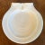 Glass Antique 19th Century French Frosted White Opaline Glass Scallop Sea Shell Dish For Sale - Image 7 of 13