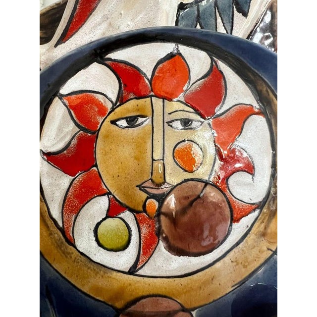 Large Sculptural Ceramic Vase from Schiavon For Sale - Image 6 of 11