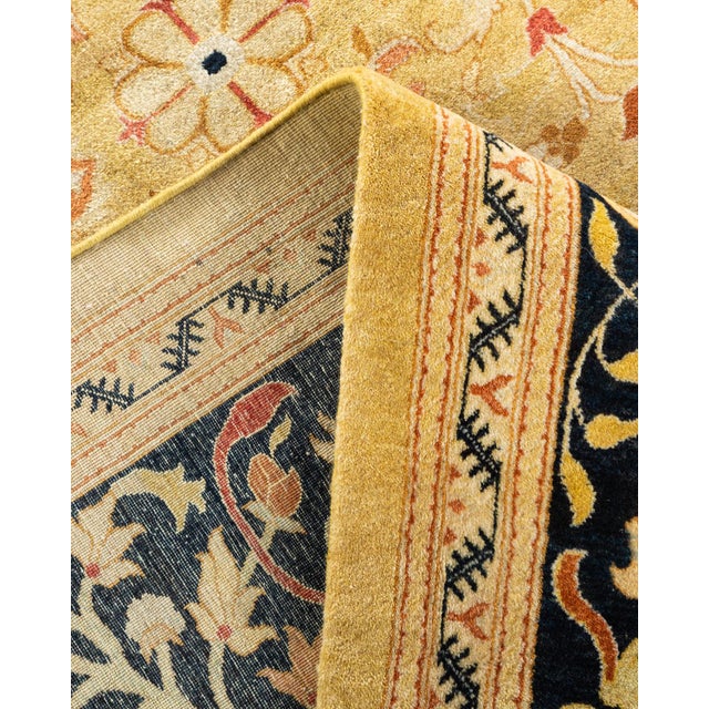 Mogul, One-of-a-Kind Hand-Knotted Area Rug - Green, 8' 1" x 10' 2" For Sale In New York - Image 6 of 8