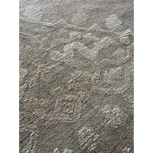 9ft 2in × 11ft11in Pottery Barn Kenley Hand-Tufted Area Rug For Sale - Image 9 of 12