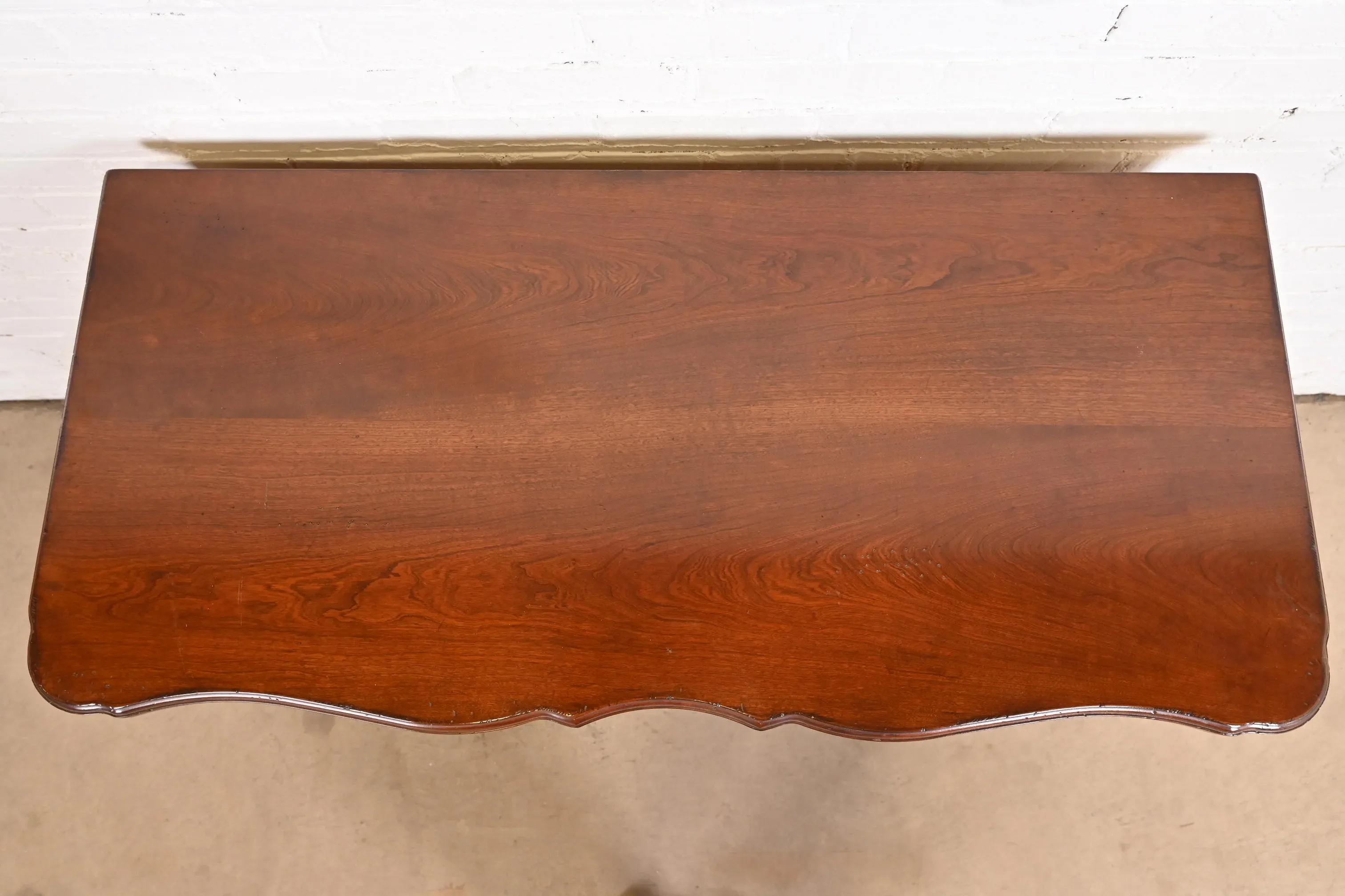 Drexel Heritage French Provincial Louis XV Carved Fruitwood Chest