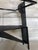 Postmodern Vintage Sculptural Occasional Chair in Black Steel and Perforated Metal, 1980s For Sale - Image 3 of 12