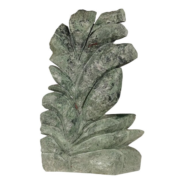 Armando Rosato, Green Carrara Marble Artwork, 1977 For Sale