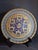 Blue Vintage A. Barton Creation 24k Gold & Cobalt Blue Glass Seder Plate - 13.25" For Sale - Image 8 of 16