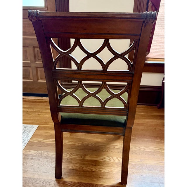 Drexel Heritage Drexel Heritage 6 Dining Room Chairs For Sale - Image 4 of 9