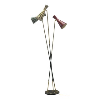 Mid-Century Floor Lamp by Lumenform, 1960s For Sale