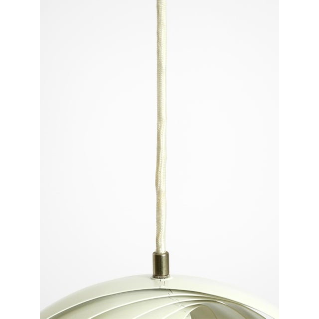 Vintage Space Age Moon Lamp in White Lacquered Aluminum by Verner Panton for Vitra, 2000s For Sale - Image 16 of 18