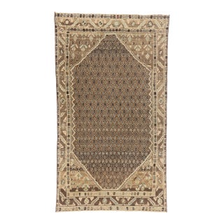 Vintage Persian Malayer Rug, 03'10 X 06'10 For Sale