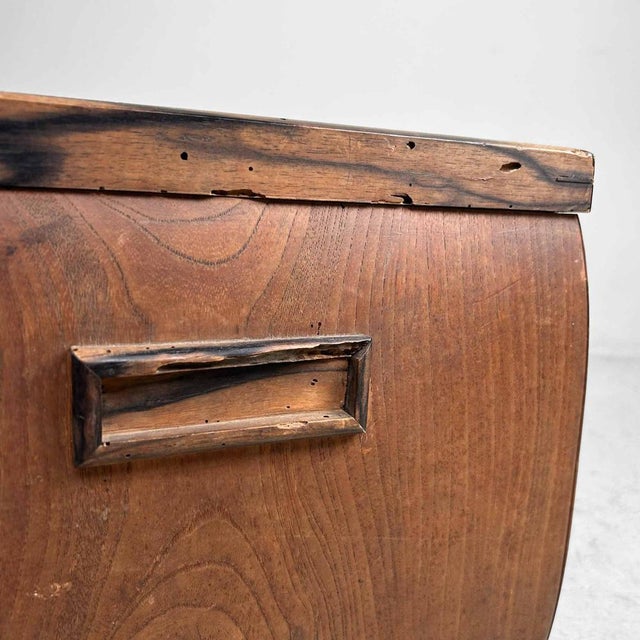 Mid-Century Modern Meiji Japanese Hibachi Fire Pot, 1890s For Sale - Image 3 of 14