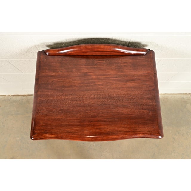 Antique Victorian Carved Mahogany Music Cabinet or Bar Cabinet, Circa 1900 For Sale - Image 11 of 14
