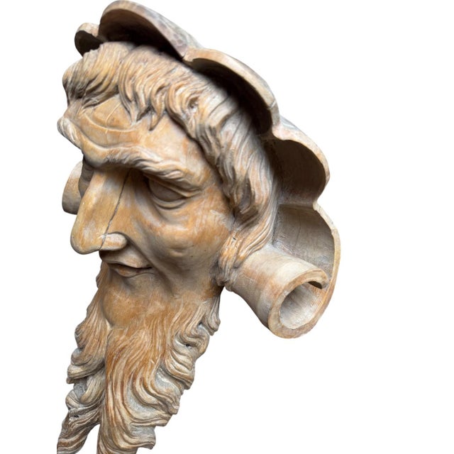 Wood Carving God and Goddess of Wine Bacchus Dionysous Ariadne For Sale - Image 4 of 11