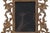 Early 20th century Baroque Revival style table frame in steel with a gilt bronze finish. A beaded frame surrounded by...