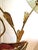 Wood Rare Antonio Pavia Brass and Red Lacquered Wood Stork Floor Lamp Circa 1980s For Sale - Image 7 of 17