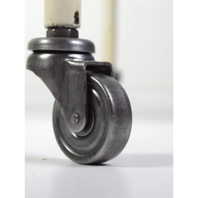 Mid-Century Opaxit Glass Medical Trolley Set of 2, 1960s For Sale - Image 4 of 16