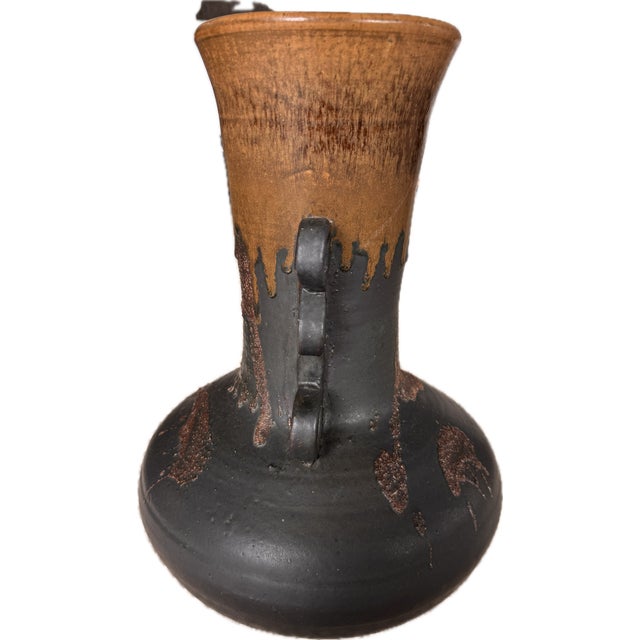 Overview: Up for your consideration is a truly monumental piece of vintage Japanese studio pottery (Mingei folk art...