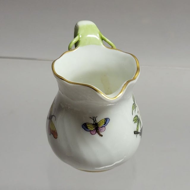 Mini Creamer Rothschild Bird Herend For Sale In Raleigh - Image 6 of 7